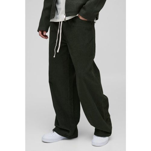 Pantalon baggy en velours côtelé - S - Boohooman - Modalova