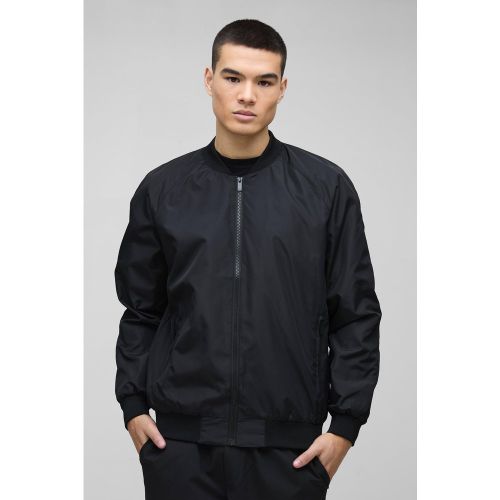 Bomber droit léger en nylon homme - S - Boohooman - Modalova