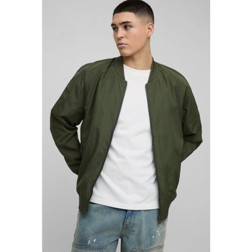 Bomber droit léger en nylon homme - S - Boohooman - Modalova