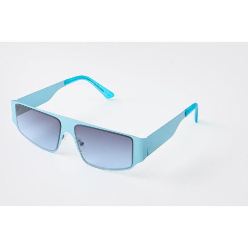 Lunettes de soleil métallisées - ONE SIZE - Boohooman - Modalova