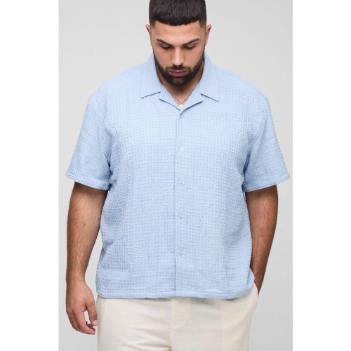 Grande taille - Ensemble avec chemise et short homme - 2XL - Boohooman - Modalova