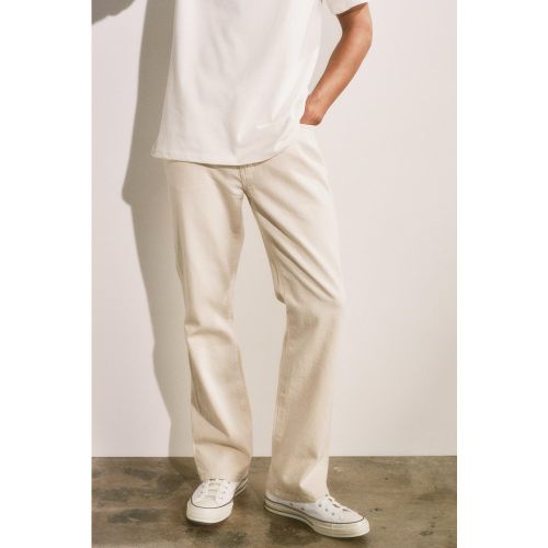 Jean large écru - 28R - Boohooman - Modalova