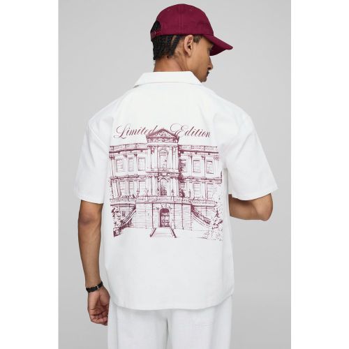Chemise oversize imprimée - Limited Edition - S - Boohooman - Modalova