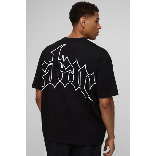 T-shirt oversize à imprimé étoiles - S - Boohooman - Modalova