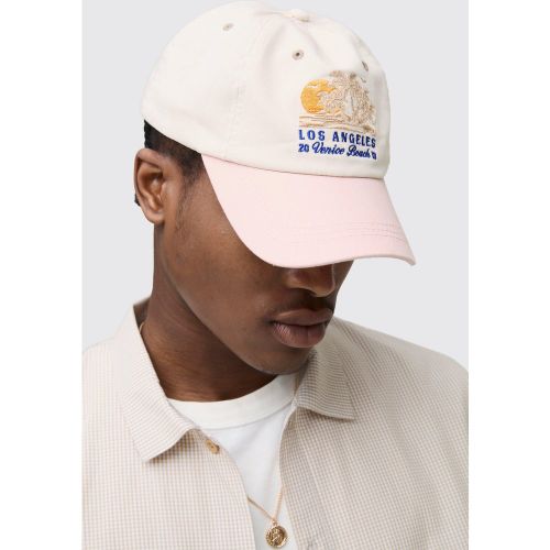 Casquette à broderie Los Angeles - ONE SIZE - Boohooman - Modalova