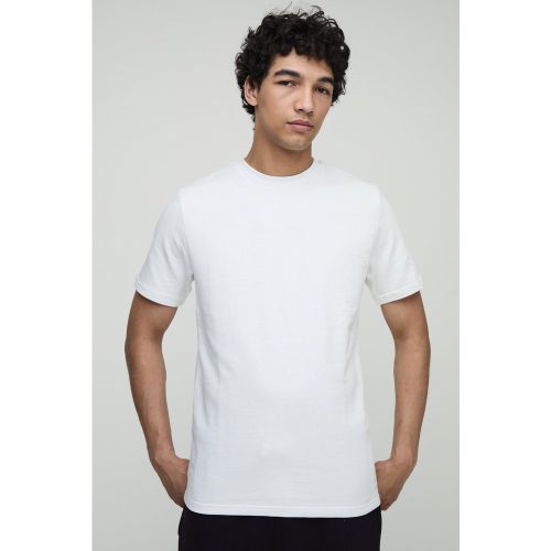 T-shirt droit - S - Boohooman - Modalova