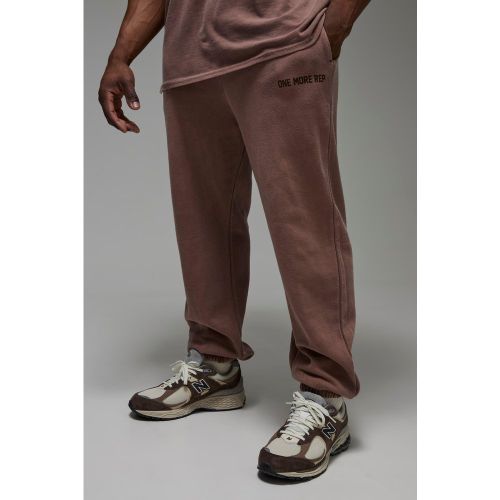 Jogging oversize délavé - MAN Active - S - Boohooman - Modalova