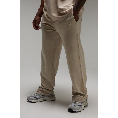 Jogging large délavé - MAN Active - 2XL - Boohooman - Modalova