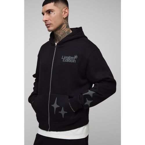 Tall - Sweat à capuche oversize zippé - 2XL - Boohooman - Modalova