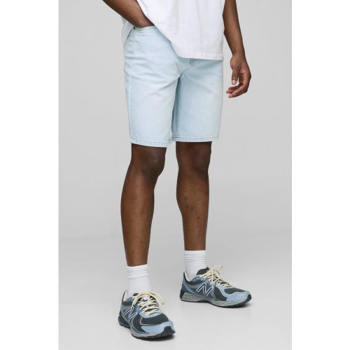 Short en jean imprimé - 28 - Boohooman - Modalova