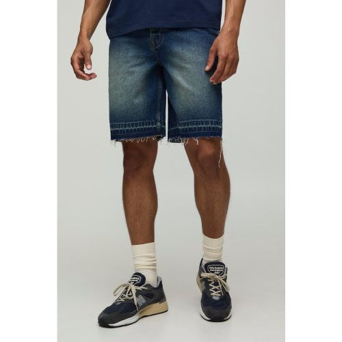Short en jean teinté - 28 - Boohooman - Modalova