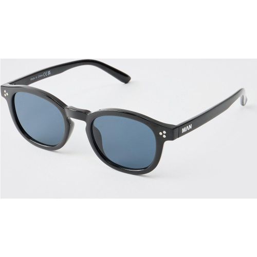 Lunettes de soleil rétro - MAN - ONE SIZE - Boohooman - Modalova