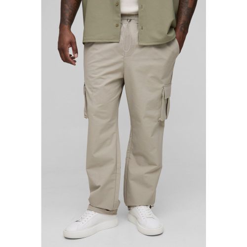Grande taille - Pantalon cargo stretch - 2XL - Boohooman - Modalova