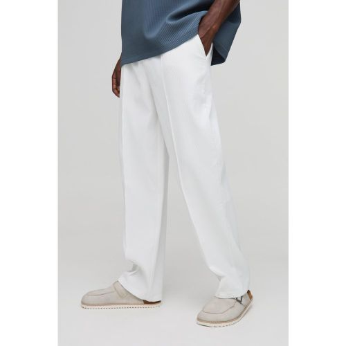 Pantalon large élastiqué - S - Boohooman - Modalova