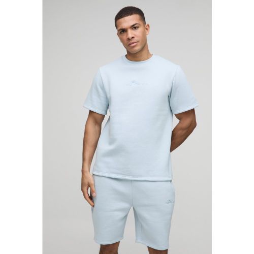 Ensemble avec t-shirt et short - S - Boohooman - Modalova