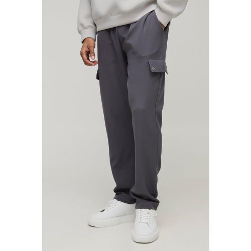 Pantalon de survêtement cargo à taille élastiquée - S - Boohooman - Modalova