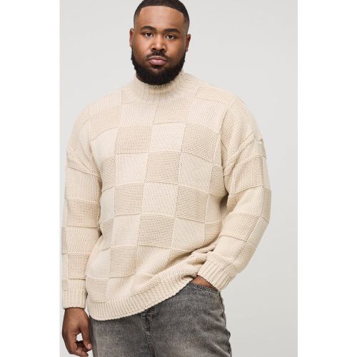 Grande taille - Pull oversize à col cheminée - 2XL - Boohooman - Modalova