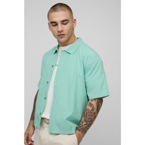 Chemise oversize à carreaux - S - Boohooman - Modalova