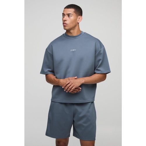Ensemble oversize avec t-shirt et short - MAN - S - Boohooman - Modalova