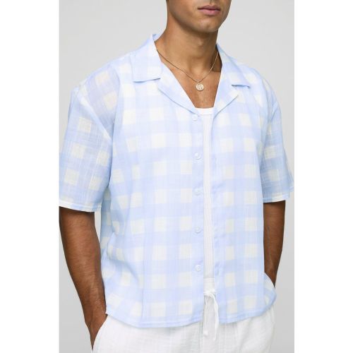 Chemise oversize à carreaux - S - Boohooman - Modalova