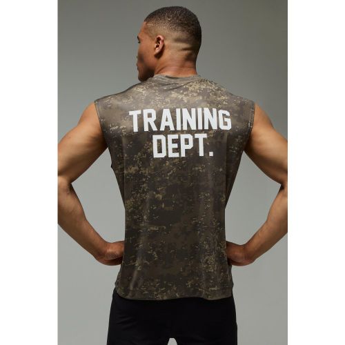 Débardeur oversize à imprimé camouflage - 2XL - Boohooman - Modalova