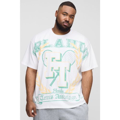 Grande taille - T-shirt oversize à coutures apparentes - 2XL - Boohooman - Modalova