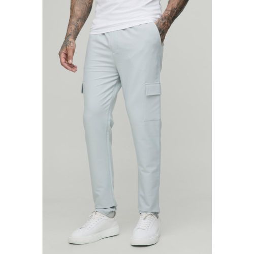 Tall - Pantalon cargo skinny technique à taille élastiquée - 2XL - Boohooman - Modalova