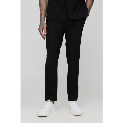 Straight Fit Tailored Trouser - 28 - Boohooman - Modalova
