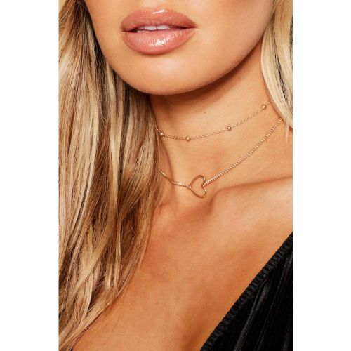 Lot De Colliers Ras-Du-Cou - One Size - boohoo - Modalova