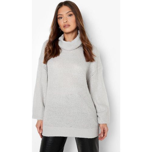 Pull Oversize En Maille À Col Roulé - S - boohoo - Modalova