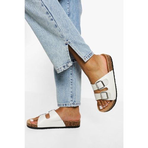 Claquettes À Double Boucle - 36 - boohoo - Modalova