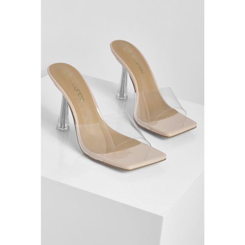 Mules À Talons Transparents - 36 - boohoo - Modalova