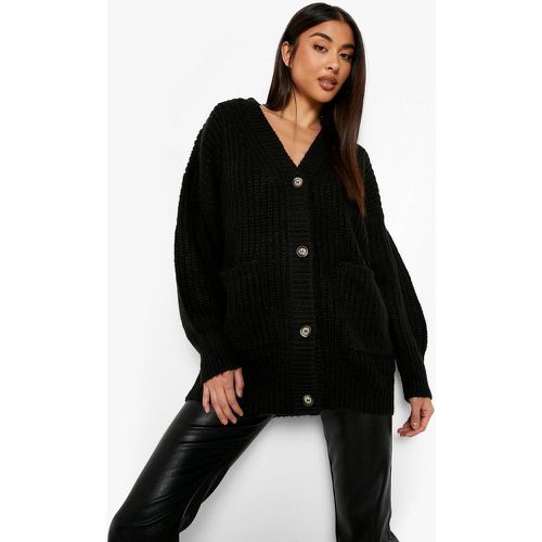 Gilet Oversize - Noir - M, Noir - boohoo - Modalova