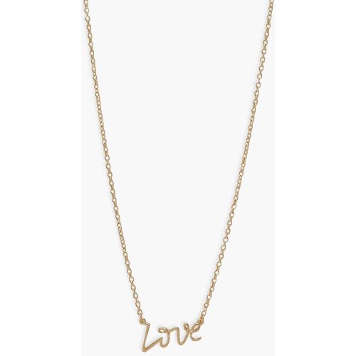 Collier Love - One Size - boohoo - Modalova