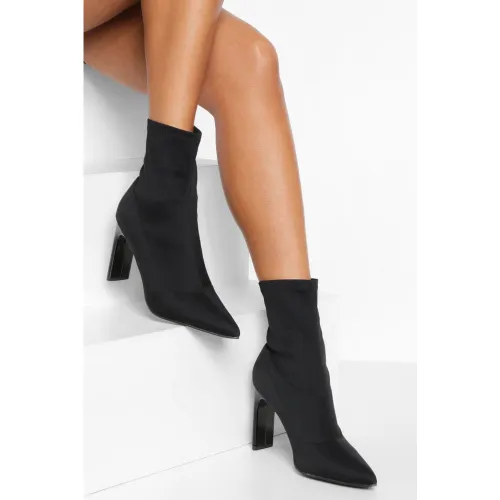 Bottines Chaussettes - Pointure Large - 36 - boohoo - Modalova