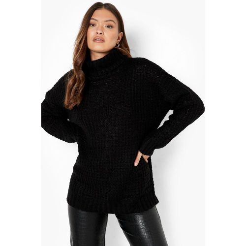 Pull Ample À Col Roulé En Maille Douce - Xs - boohoo - Modalova