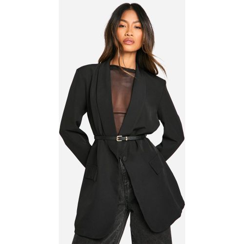 Blazer Oversize À Épaulettes - 40 - boohoo - Modalova