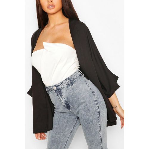 Kimono En Tissu Crêpe - L - boohoo - Modalova