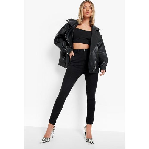 Jean Taille Haute Coupe Skinny - 34 - boohoo - Modalova