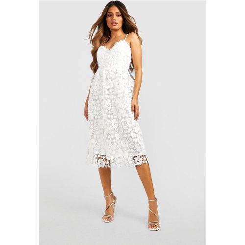 Robe Patineuse En Dentelle - 36 - boohoo - Modalova