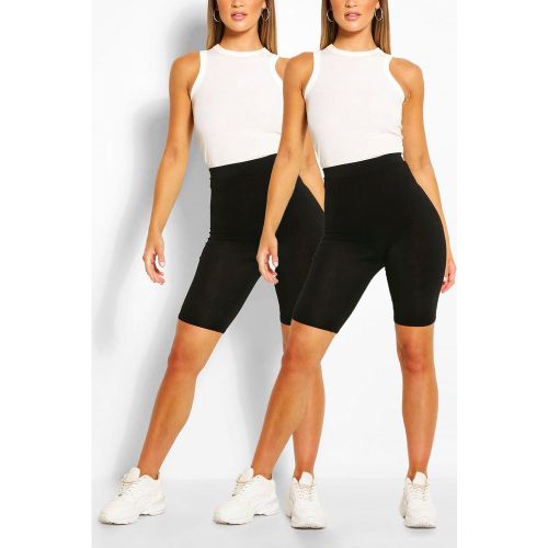 Lot De 2 Shorts Cycliste Basiques En Jersey - 42 - boohoo - Modalova