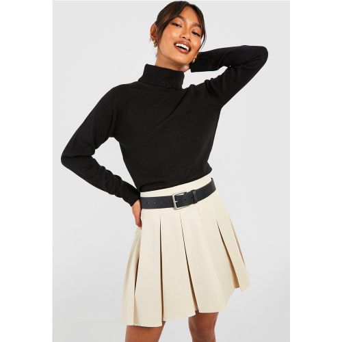 Pull En Maille À Col Roulé - S - boohoo - Modalova