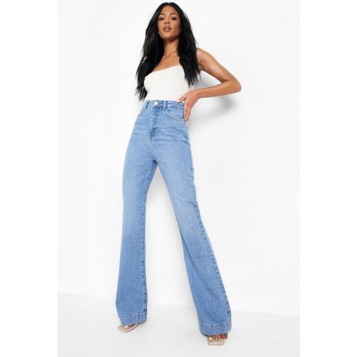 Tall" - Jean Flare Taille Haute - 34 - boohoo - Modalova