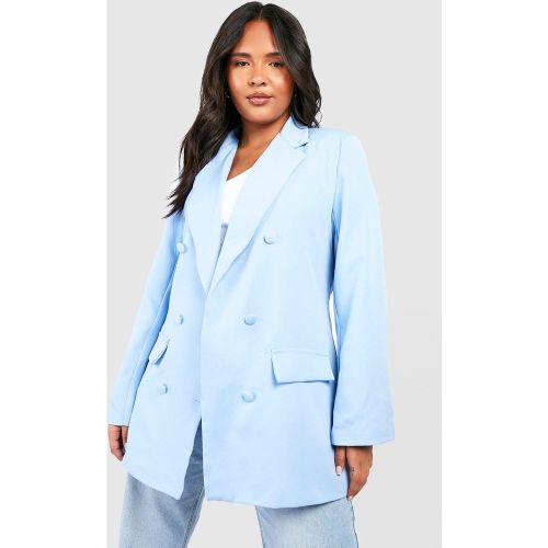 Grande Taille - Blazer Long - 50 - boohoo - Modalova