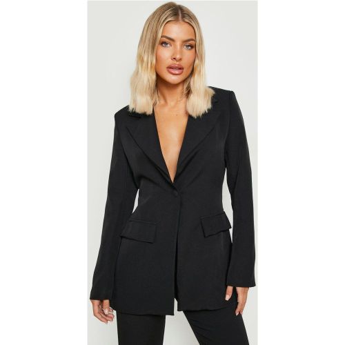 Blazer De Tailleur Décolleté - 42 - boohoo - Modalova
