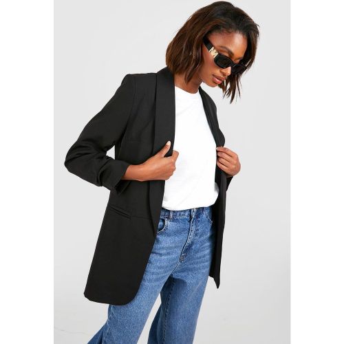 Blazer À Manches Volantées - 36 - boohoo - Modalova