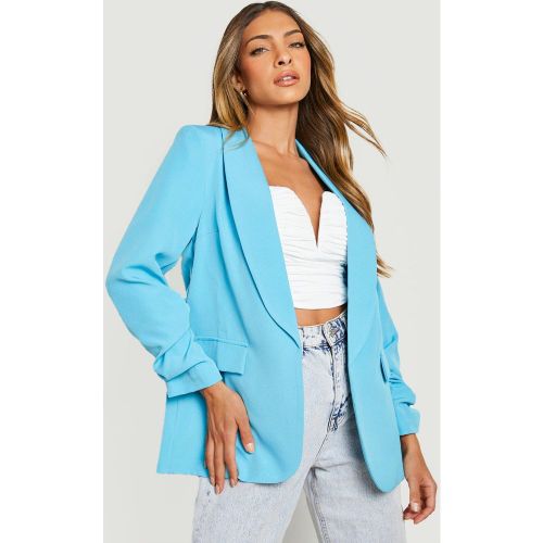 Blazer Cintré À Manches Plissées - 36 - boohoo - Modalova