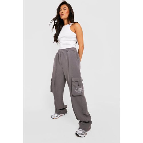 Jogging Cargo À Inscription - S - boohoo - Modalova