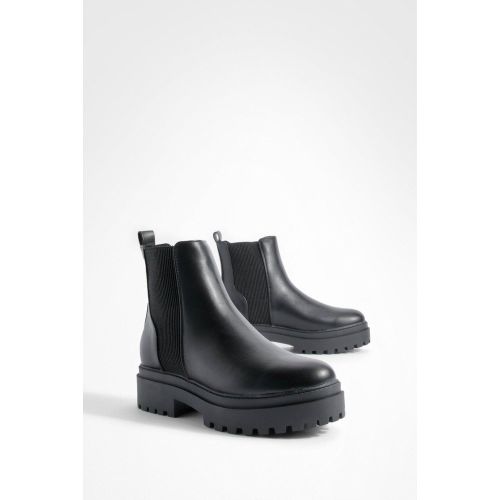 Bottines Chelsea Côtelées - 38 - boohoo - Modalova