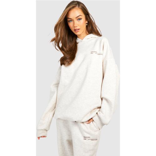 Sweat À Capuche Oversize Imprimé - S - boohoo - Modalova